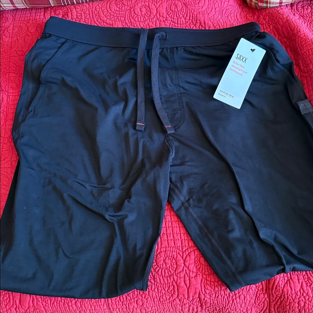 Saxx Midnight Black Lounge Pants